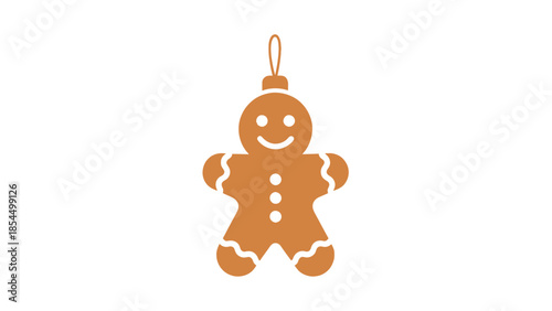 Gingerbread Man Christmas Decoration.