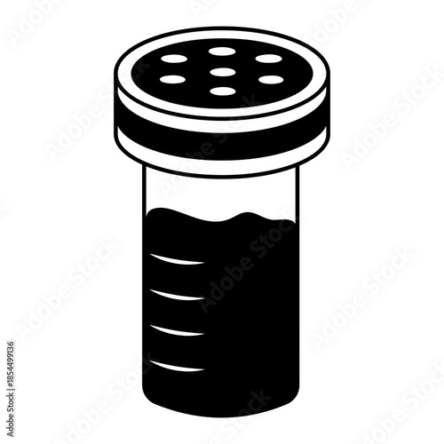 Hand drawn style illustration depicting nano device