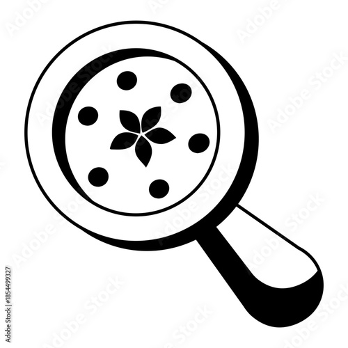 A doodle style illustration showing 3d printer