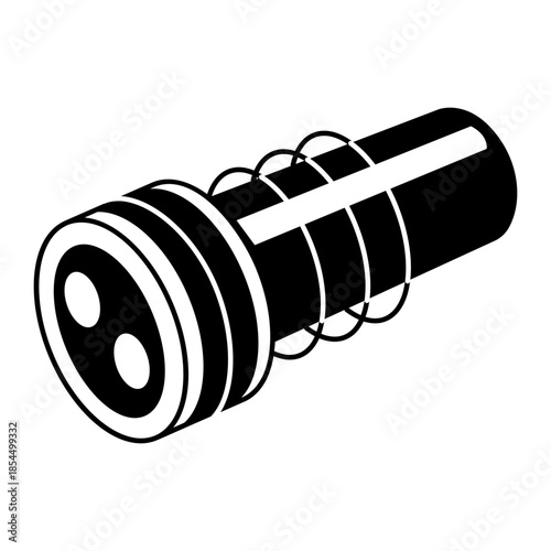 A doodle style illustration showing 3d printer