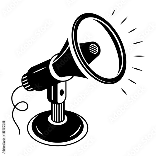 A drawing style illustration representing a holographic person