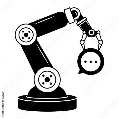 A drawing style illustration representing a holographic person