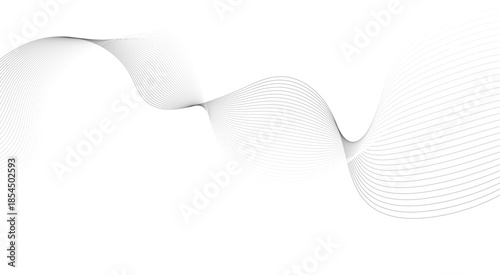 The Dynamic Interaction of Business and Technology: Abstract Wave Lines. Frequency Sound, and Data Science Creating New Possibilities in Design.