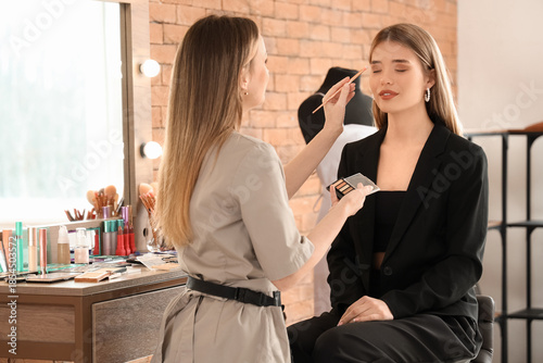 Professional makeup artist ...