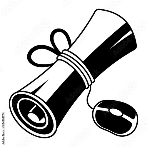 
Hand drawn style illustration depicting media player

