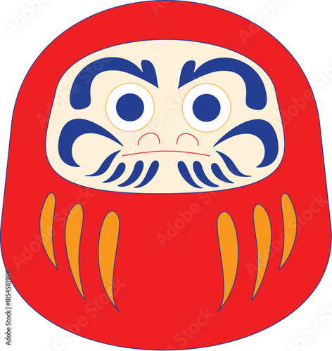Japanese Daruma doll a traditional talisman