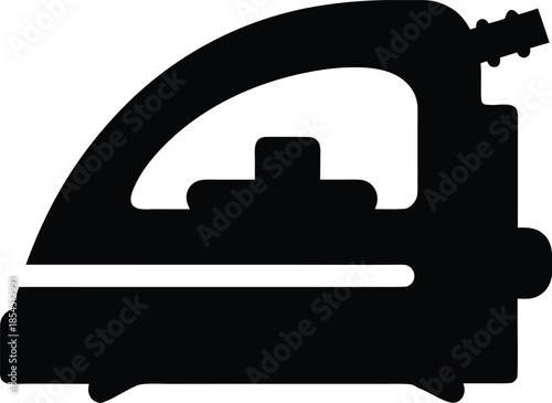 electric wok silhouette vector illustration on transparent background