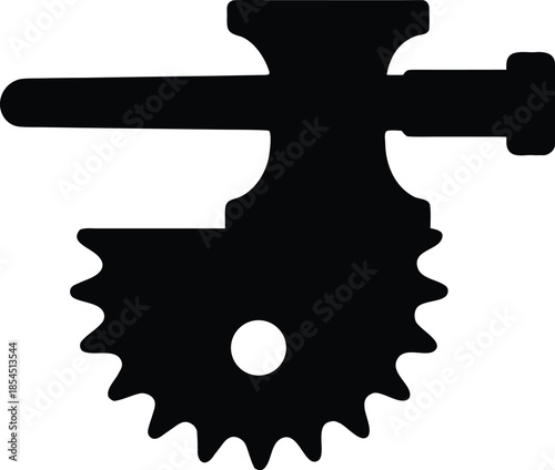 knife sharpener silhouette vector illustration on transparent background