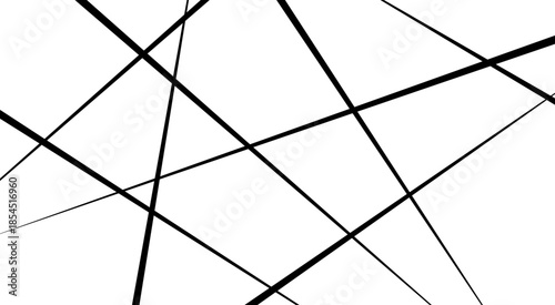 Random geometric line pattern on a transparent background. Random line low poly pattern. abstract seamless line vector. 