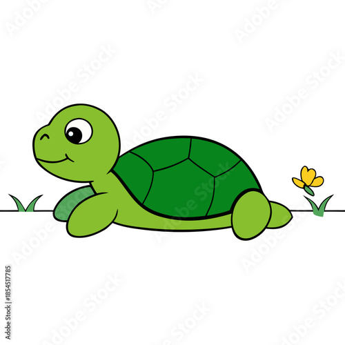 funny turtle cartoon