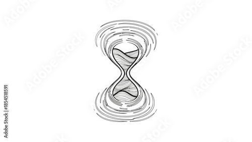 treble clef on white background