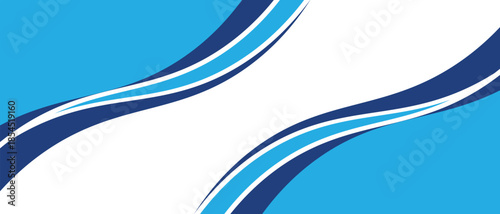 Abstract blue banner background. Graphic design banner pattern background, eps10
