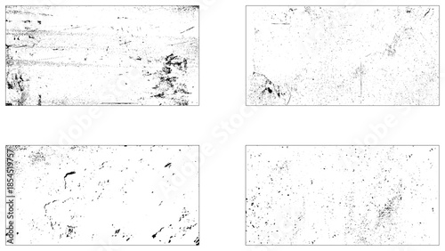 Surface dust and rough dirty wall background concept.  Distress illustration simply place over object to create grunge effect. 