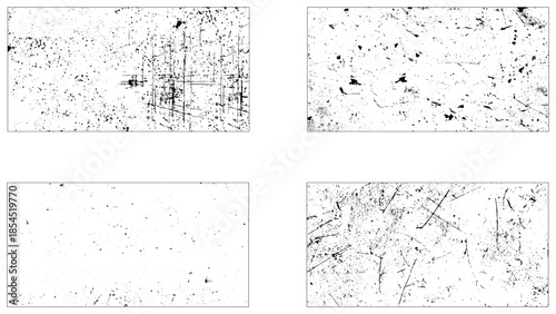 Surface dust and rough dirty wall background concept.  Distress illustration simply place over object to create grunge effect. 