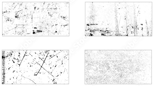 Surface dust and rough dirty wall background concept.  Distress illustration simply place over object to create grunge effect. 