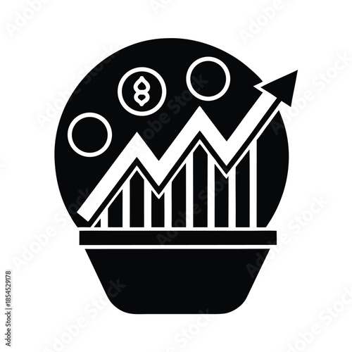 Mutual Fund Growth Icon