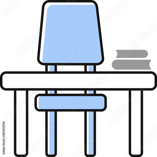 Desk and Chair