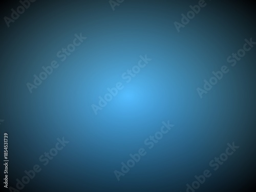 Blurry blue gradient abstract background
