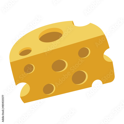 Swiss Cheese Block Icon