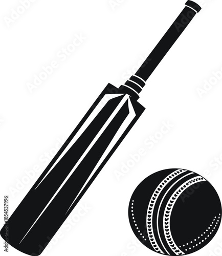 baseball bat and ball