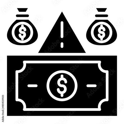 Loan Delinquency Vector Icon