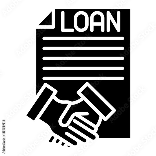Loan Settlement Vector Icon