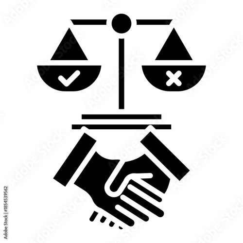 Loan Dispute Vector Icon