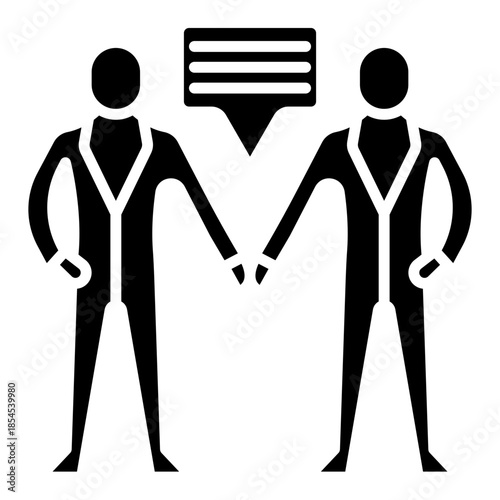 Negotiation Vector Icon