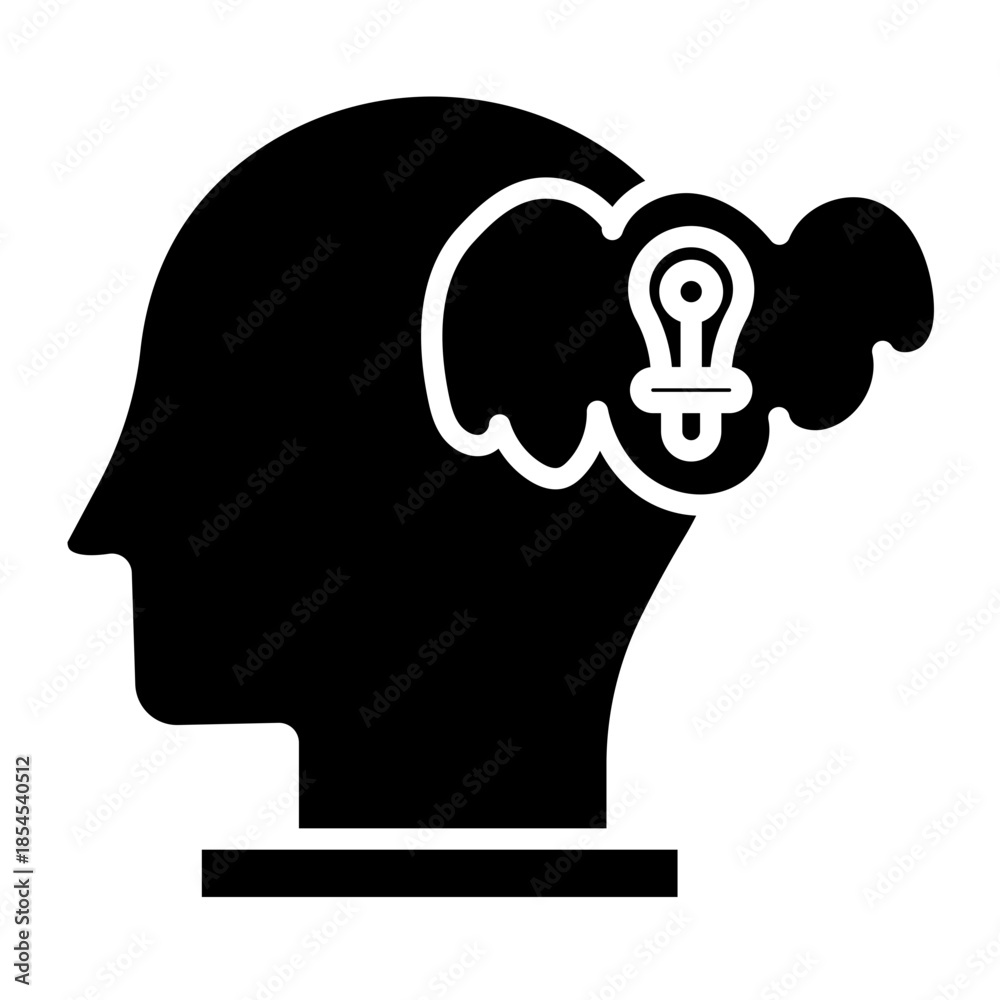 Foto Thought Provoker Vector Icon