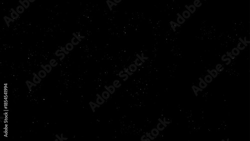 Stars against the black dark of night sky photo. 
