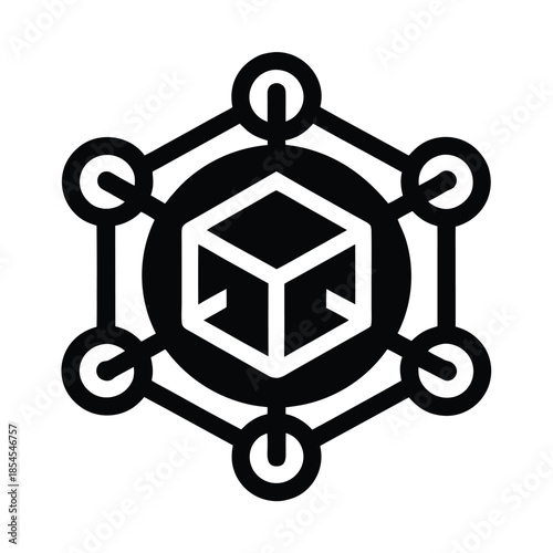 Nft Blockchain Chain Icon