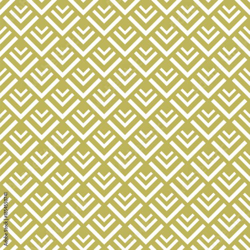 Seamless golden pattern, geometric vector design, abstract background.