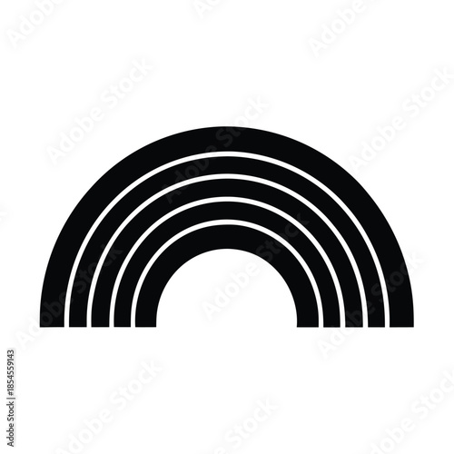 rainbow arc icon