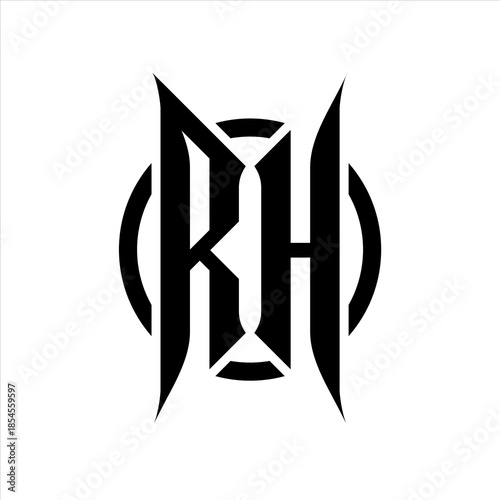 RH Monogram logo on white background
