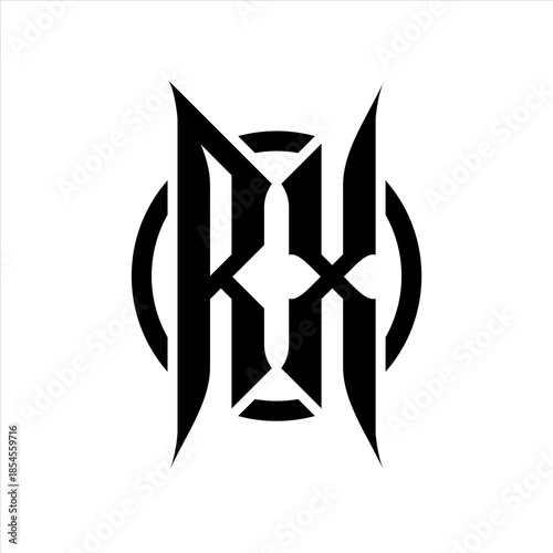 RX Monogram logo on white background