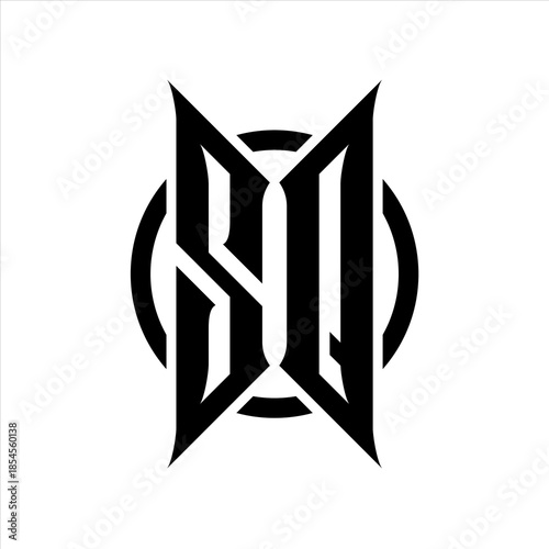 SQ Monogram logo on white background