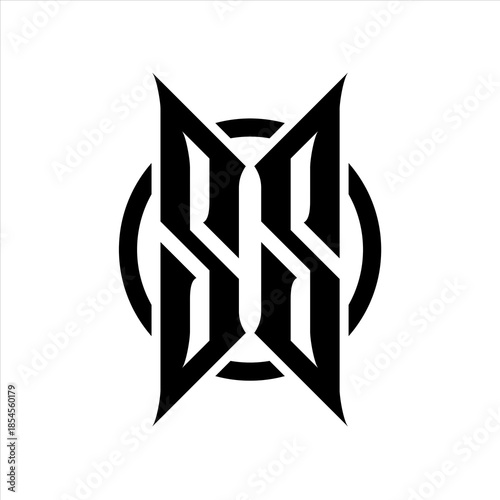 SS Monogram logo on white background