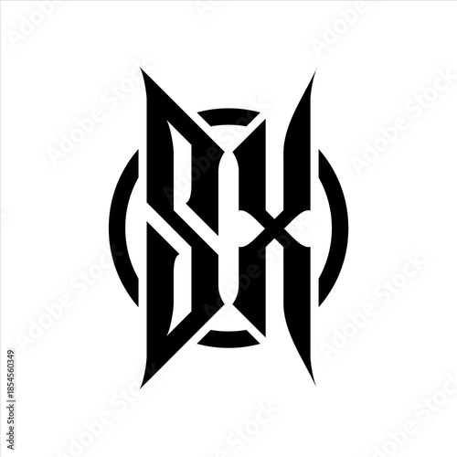 SX Monogram logo on white background