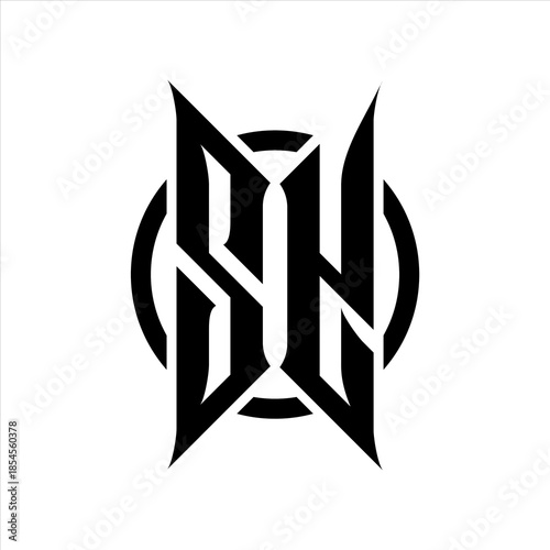 SY Monogram logo on white background