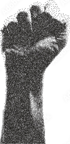 Hand y2k retro stipple art gesture brutalist halftone vector png transparent, finger 2000s photocopy effect tattoo aesthetic
