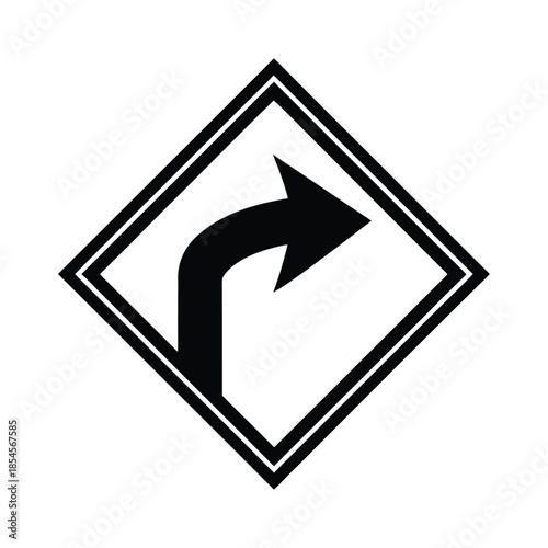 Right Turn Only Background Icon Free Download Right Turn Only Background Icon - GFXLoad
