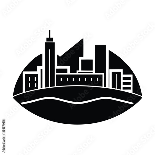 Rio Skyline Line Vector Illustration