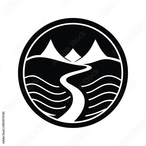 River Of Life Symbol Icon