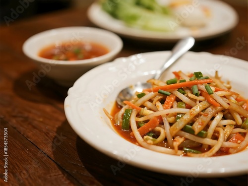 Pad Thai A stir-fried noodle dish