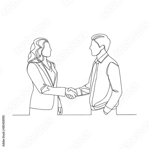 Business People Handshake Deal