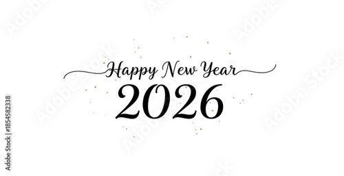 Happy new year 2026 celebration greeting