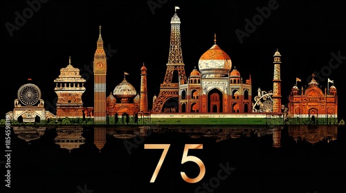 Ramadan product display podium background, Arabian nights, golden podium, rich silk fabrics, lanterns, ornate archway with crescent and star motifs, luxurious Arabian feel, ad, podium platform