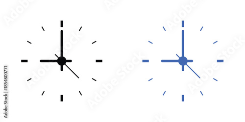 watch, clock timer vector icon