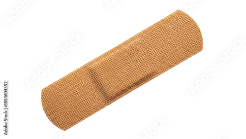 Φωτογραφία Adhesive bandage isolated PNG on transparent background, medical plaster for wou