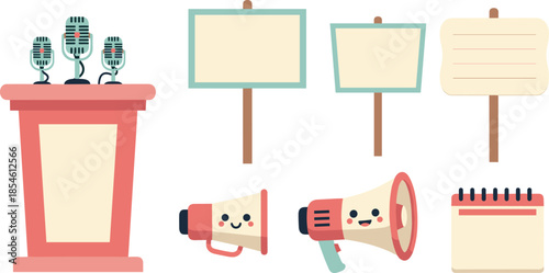 Illustrated public speaking tools